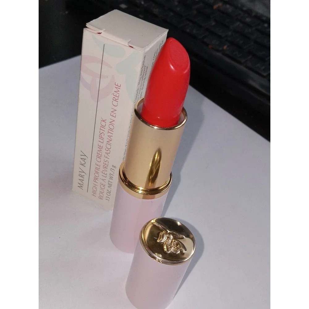 Mary Kay Ravishing Red High Profile Creme Lipstick New